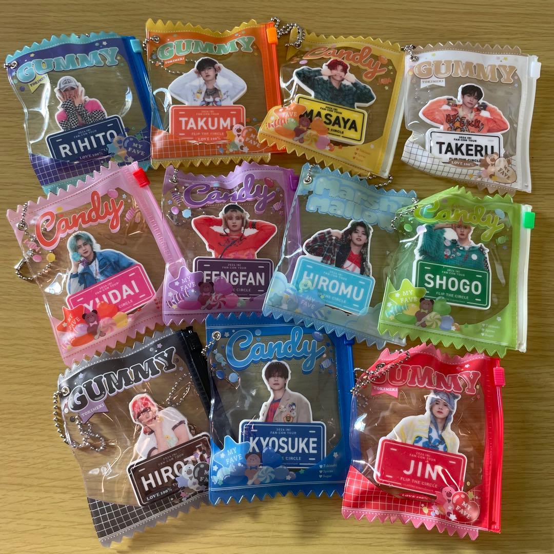 INI FTC FLIP THE CIRCLE ネームプレート 全メンバー