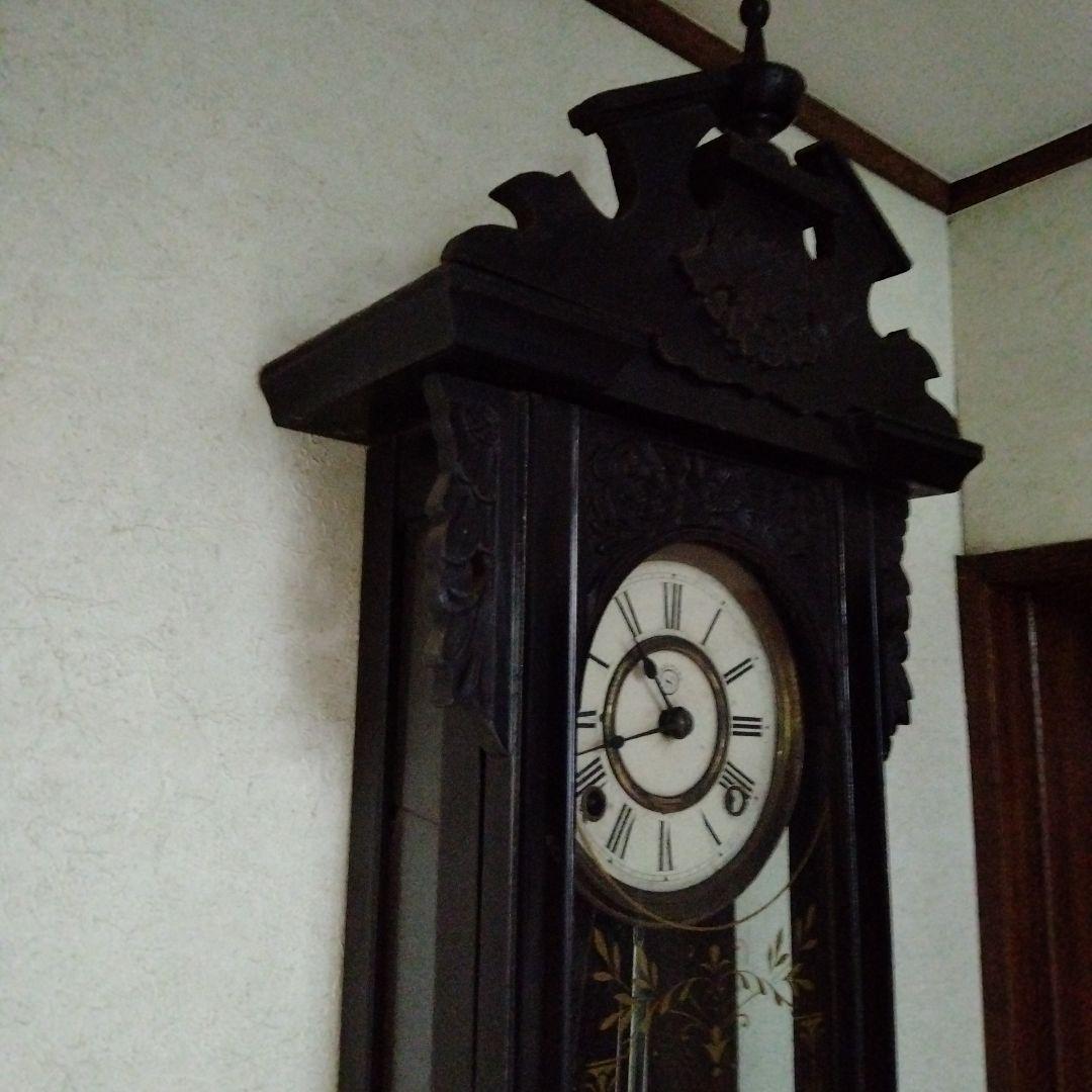 精工舎掛時計　大正、昭和レトロ　ゼンマイ式