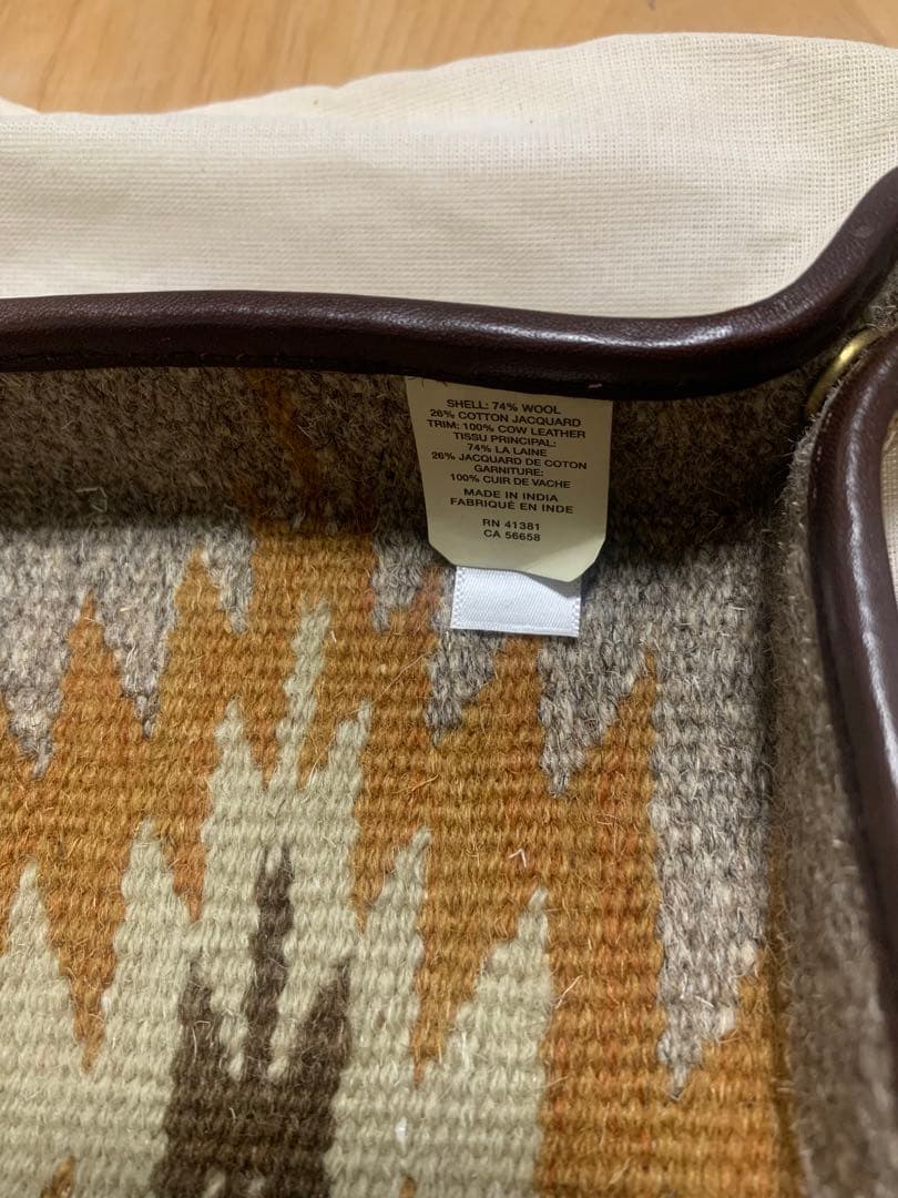 希少　新品未使用品　RRLハンドツールド レザー トレー　ダブルアールエル