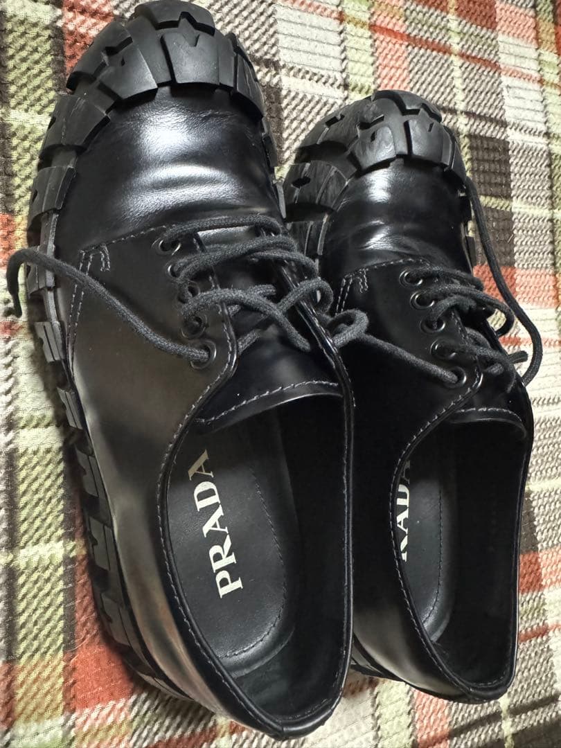 PRADA ダービーシューズ レザースニーカー