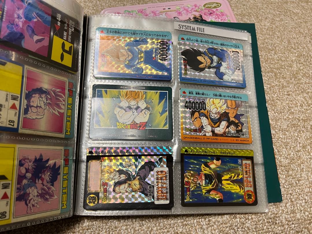 美品 ドラゴンボール カードダスステーション システムファイル  カードダス