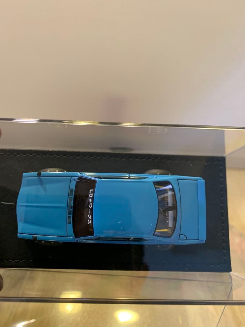 イグニッションモデル　1/43 LBWK ハコスカ ライトブルー　0717