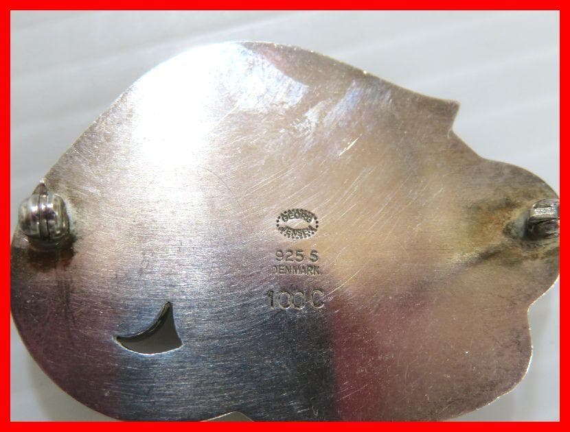 ジョージジェンセン ブローチ 100C mム242