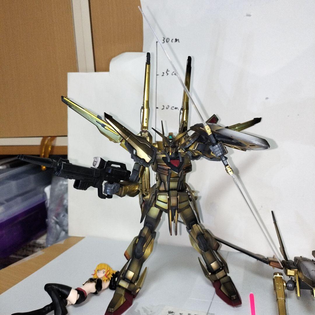 1/100 アカツキガンダム オオワシ シラヌイパックフルセット ガンプラ完成品