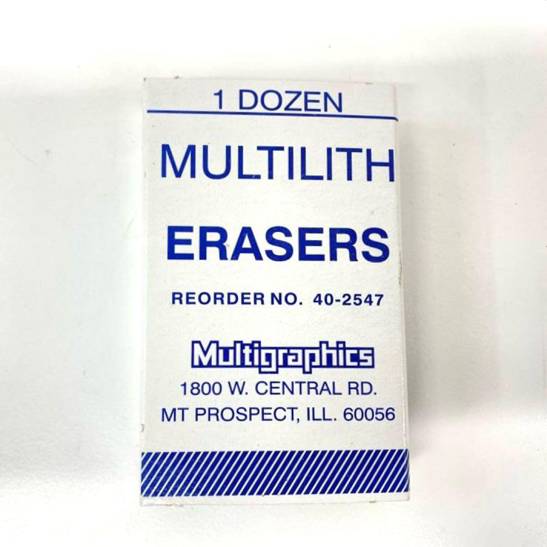MULTIGRAPHICS マルチリスイレーサー 消しゴム 7本 40-2547