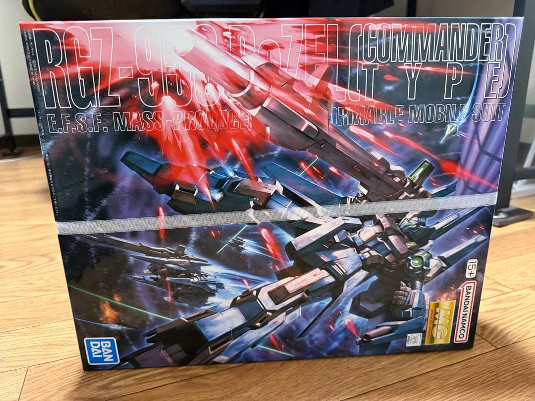 【新商品】プラモデル 1/100 MG RGZ-95C リゼル