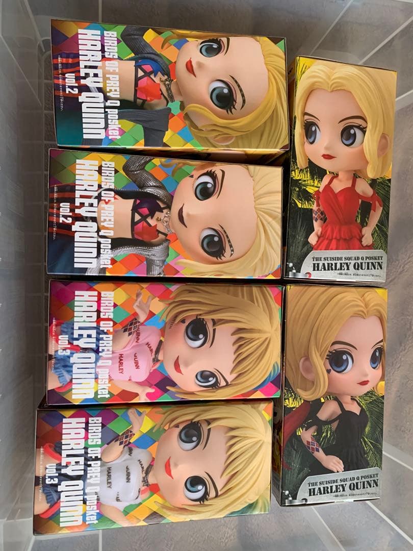 Qposket ハーレークイン　HARLEYQUINN 6個　未開封まとめ