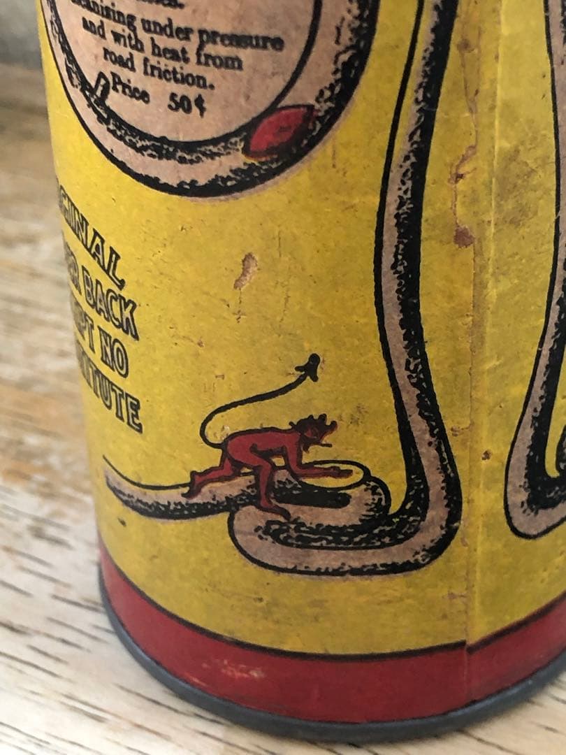 ビンテージ　50s デビル 悪魔　Devil インダストリアル　アドバタイジング