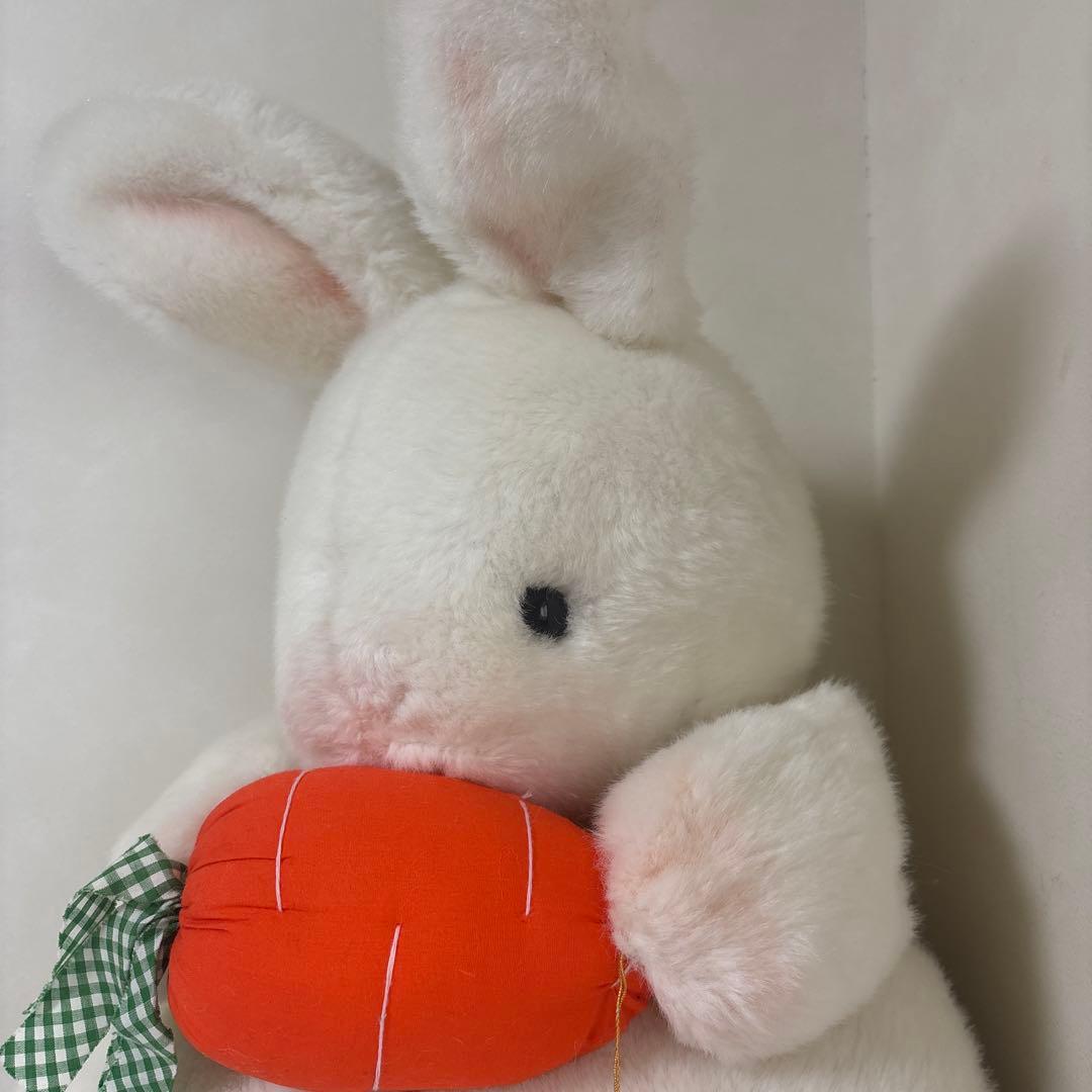 入手困難★昭和レトロ★ セキグチ　にんじんうさぎ　ぬいぐるみ　2L 特大