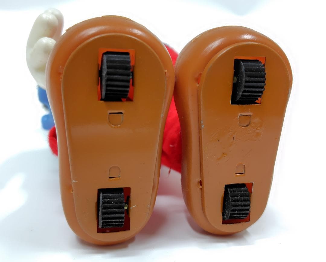 【極稀少】箱付 完動品 バンダイ ミッキーマウス ゼンマイ歩行 70s 当時物