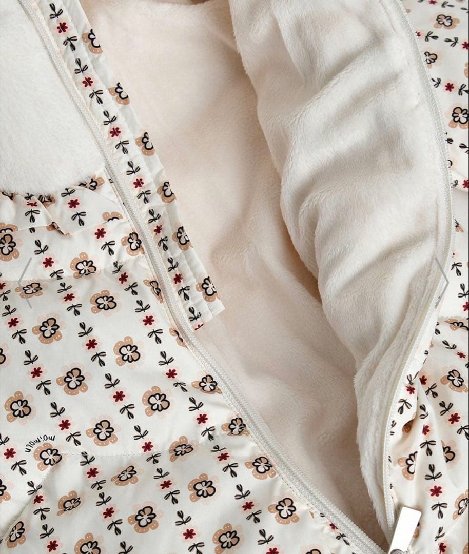 バ*ブ様 moimoln モイモルン　ローエルダウンカバーオール　90