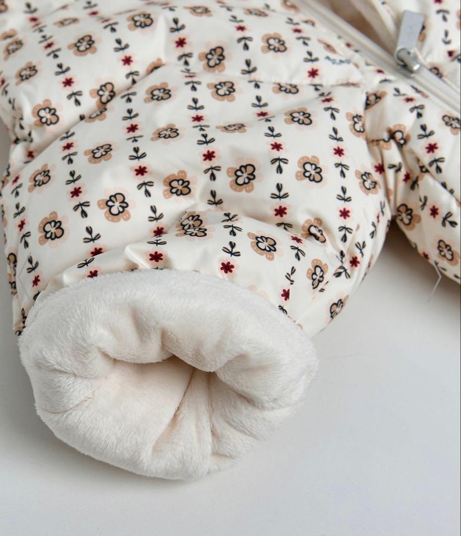 バ*ブ様 moimoln モイモルン　ローエルダウンカバーオール　90