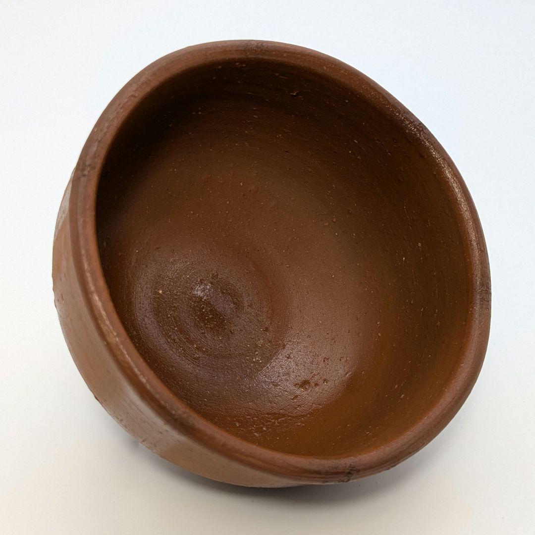 人間国宝 藤原雄 備前焼 緋襷茶盌A 共箱共布栞 抹茶碗 抹茶茶碗 茶道具 茶器