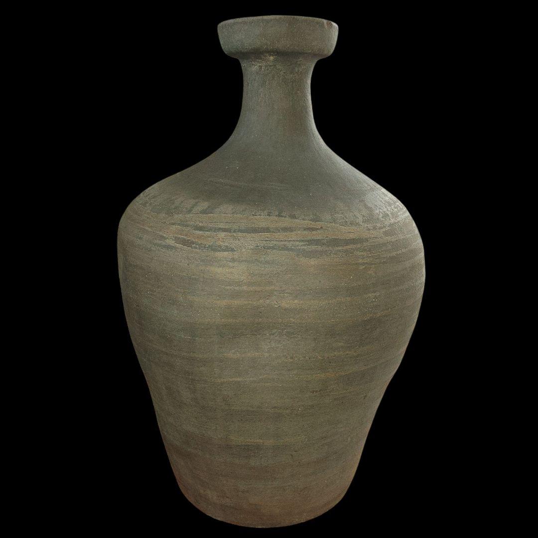 李朝　盤口壺　須恵器　土器　花瓶