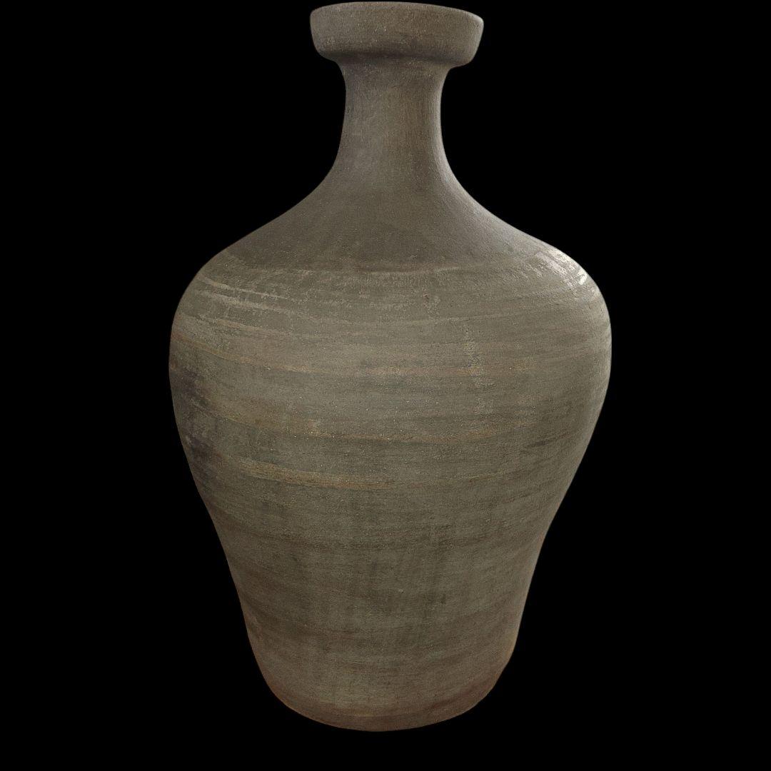 李朝　盤口壺　須恵器　土器　花瓶