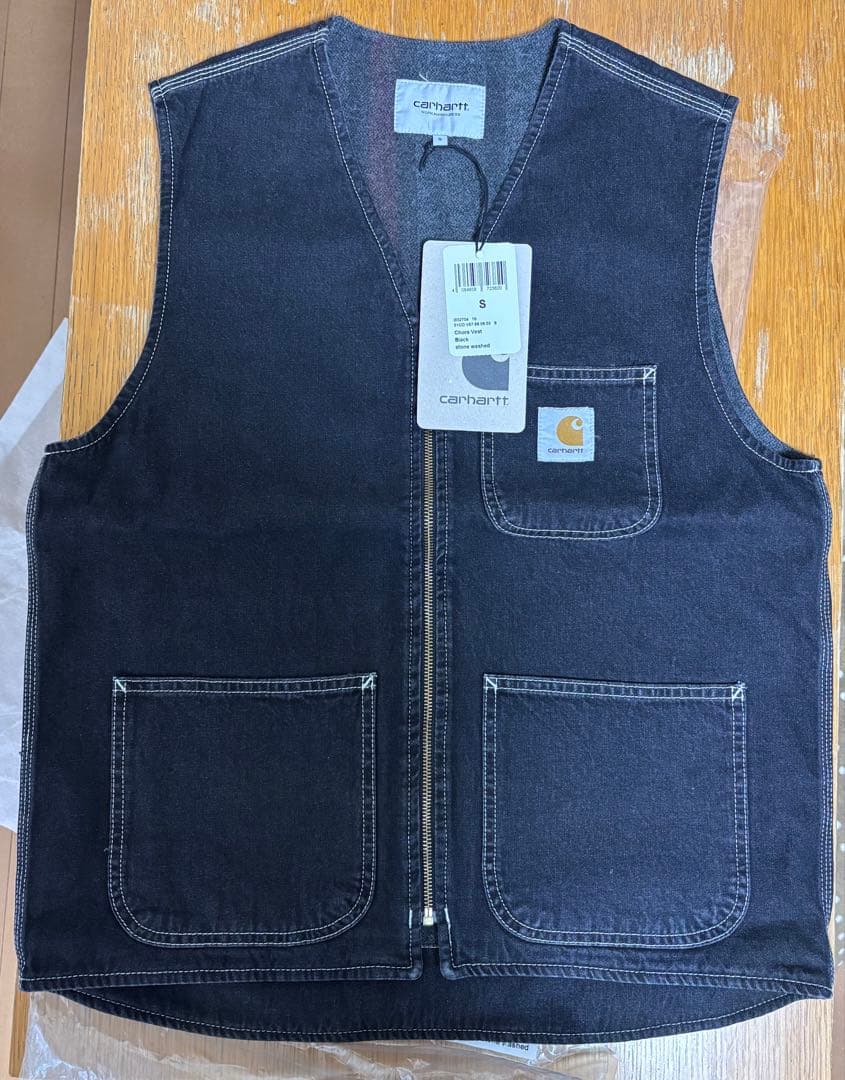 Carhartt Chore Vest /ブラックデニム