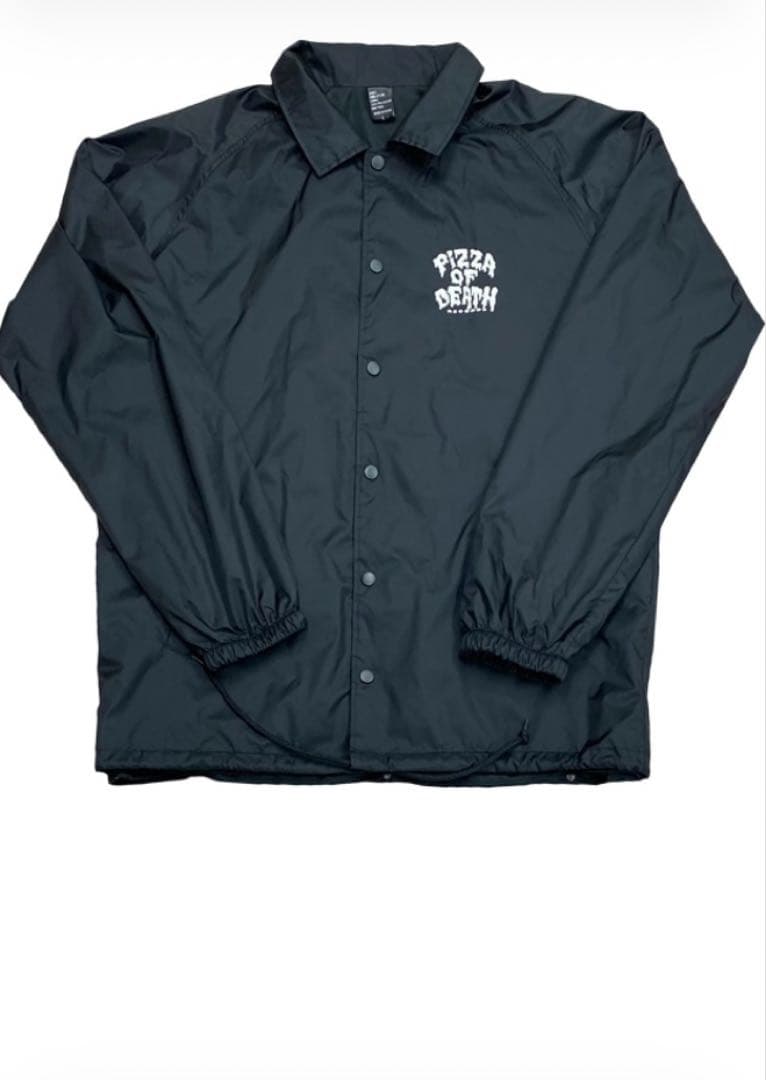 Pizza of Death Records コーチジャケット ブラック XXL