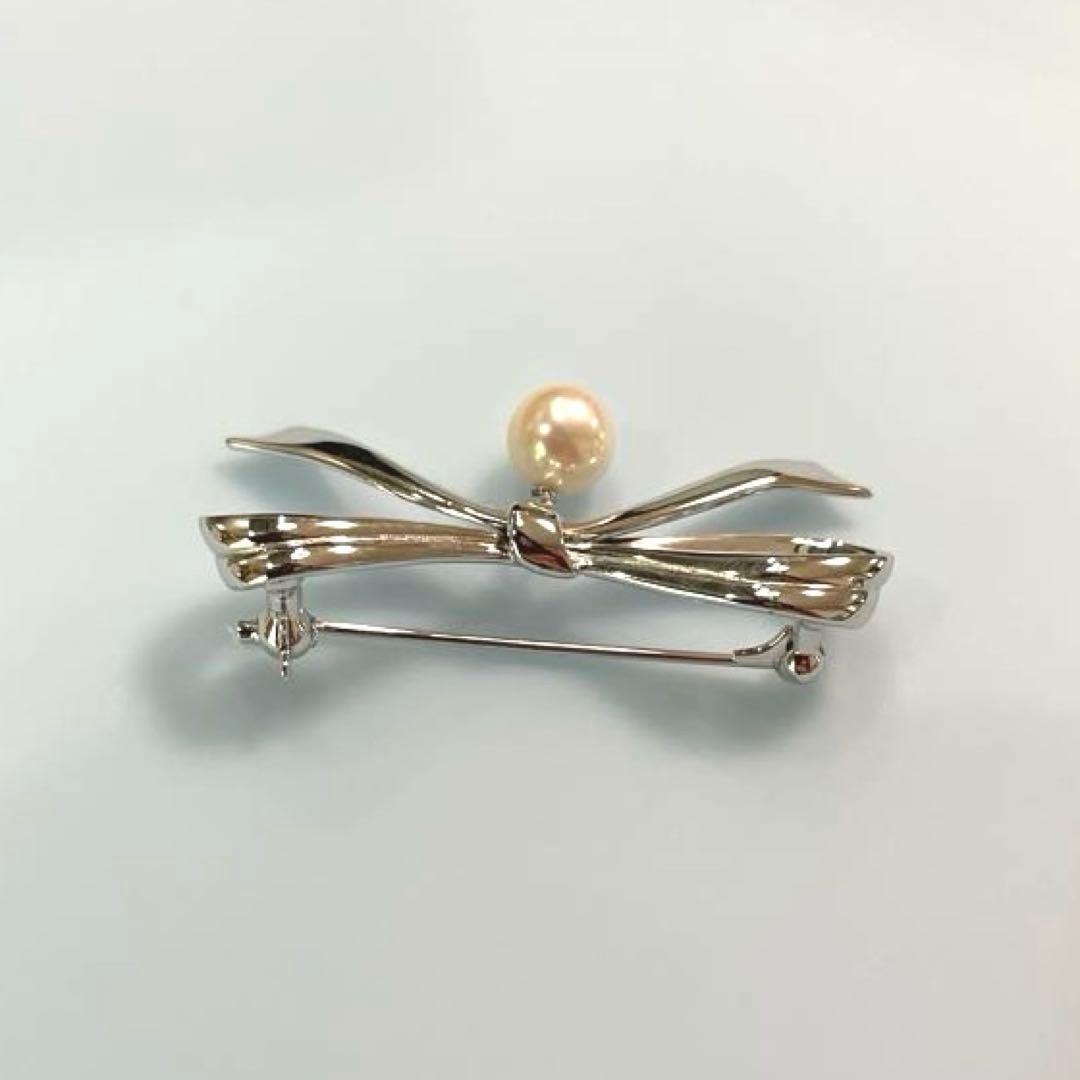 ミキモト　スイング　パールブローチ