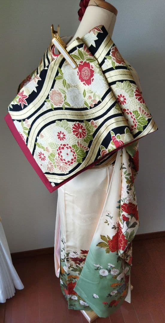 moma様429.アリスのティーパーティー振袖7点セット 正絹フルセット　成人式