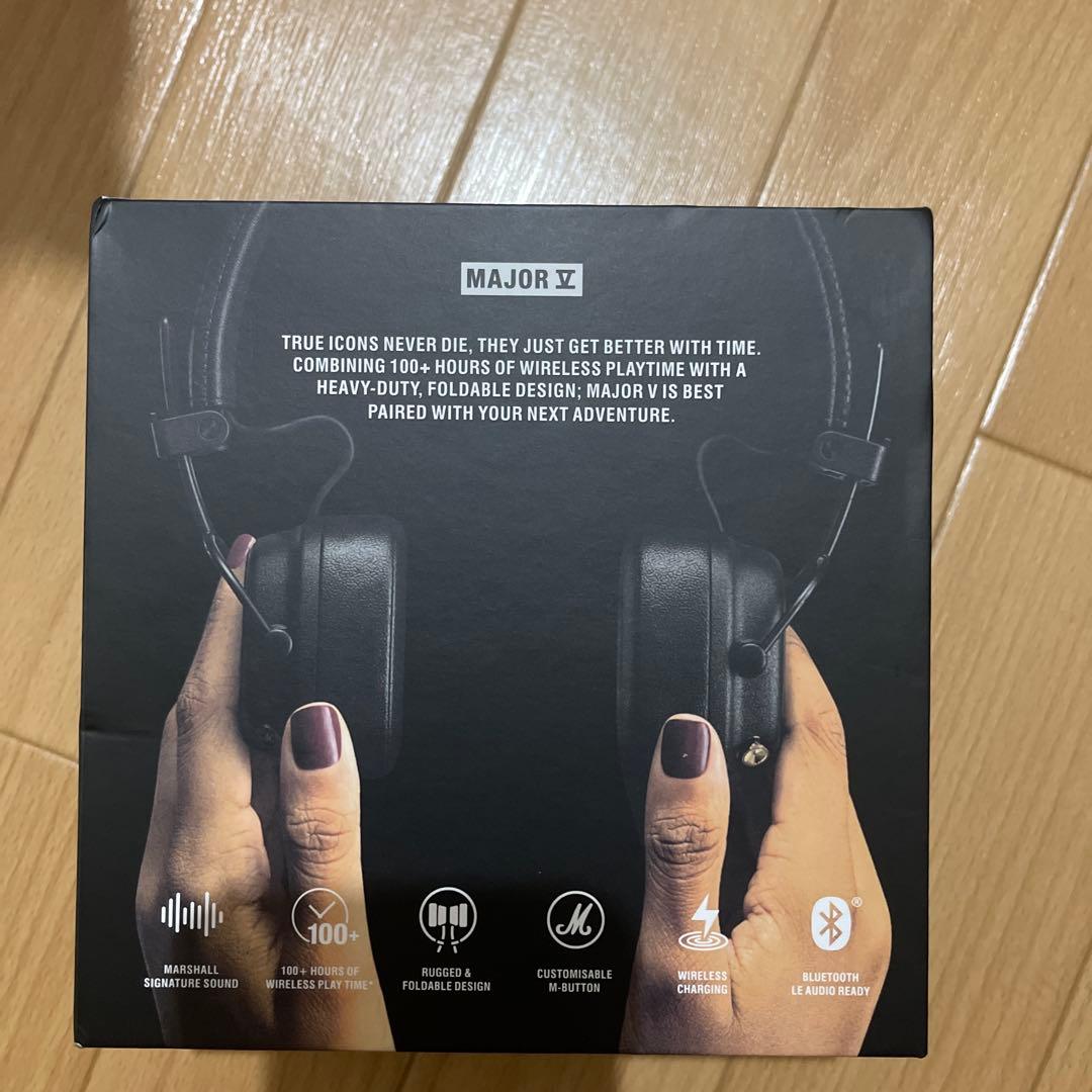 Marshall Major V ブラック 100時間再生