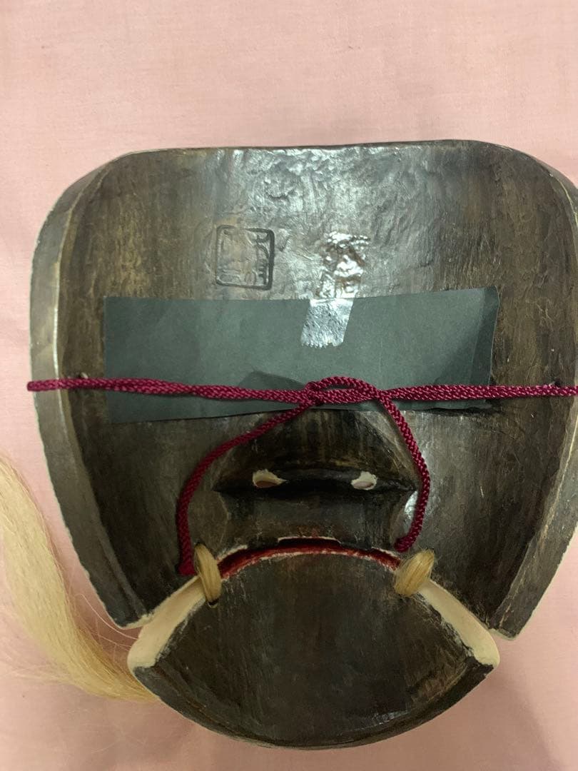 能面／翁系／白色尉