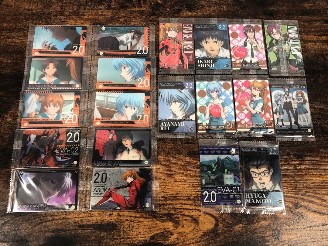 未開封 エヴァンゲリオンウエハース 20枚セット