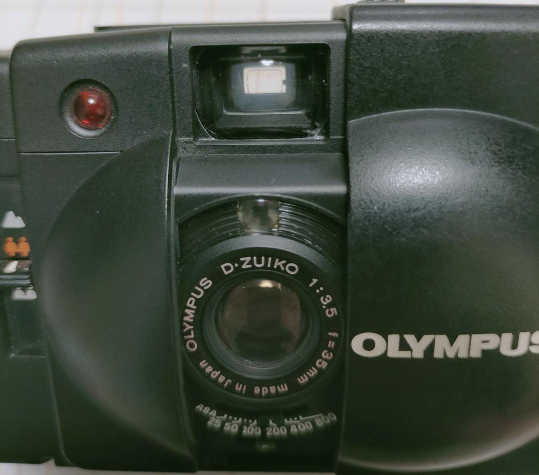 OLYMPUS　オリンパス　XA2 コンパクトフィルムカメラ　取説　ケース付き
