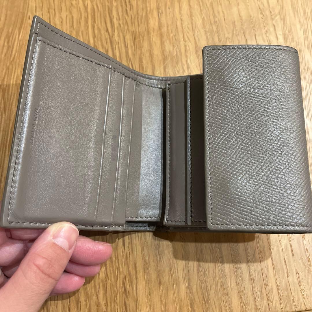 CELINE ミニ財布　スモールトリフォールド　三つ折り　刻印