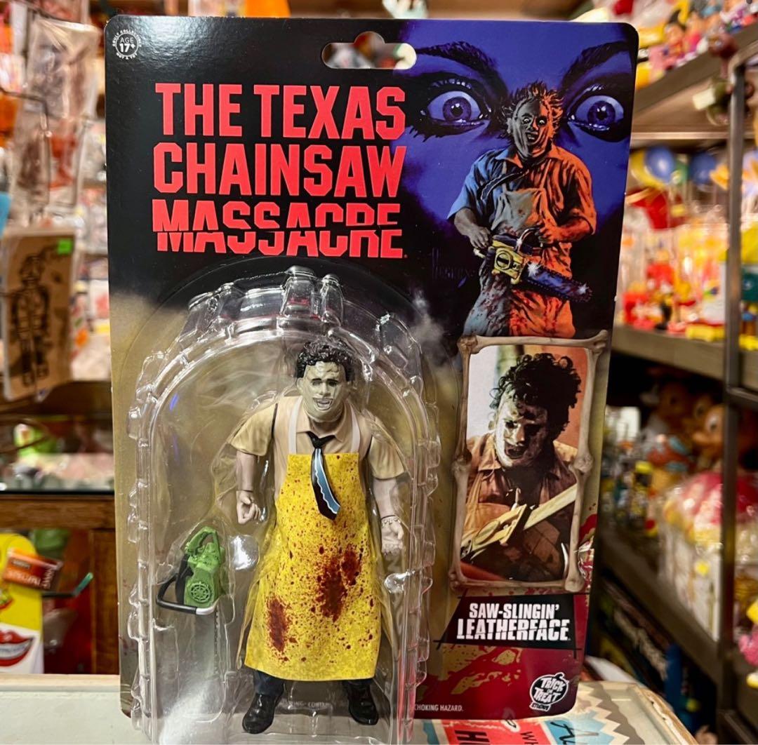 悪魔のいけにえ レザーフェイス 5インチフィギュア トリックオアトリートスタジ