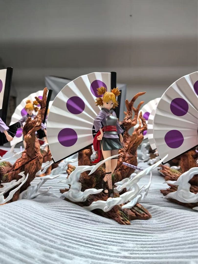 ナルト 奈良テマリ ガレージキット ガレキ スタチュー⑦