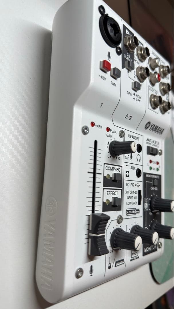 YAMAHA AG03 オーディオインターフェイス &コンデンサーマイクセット