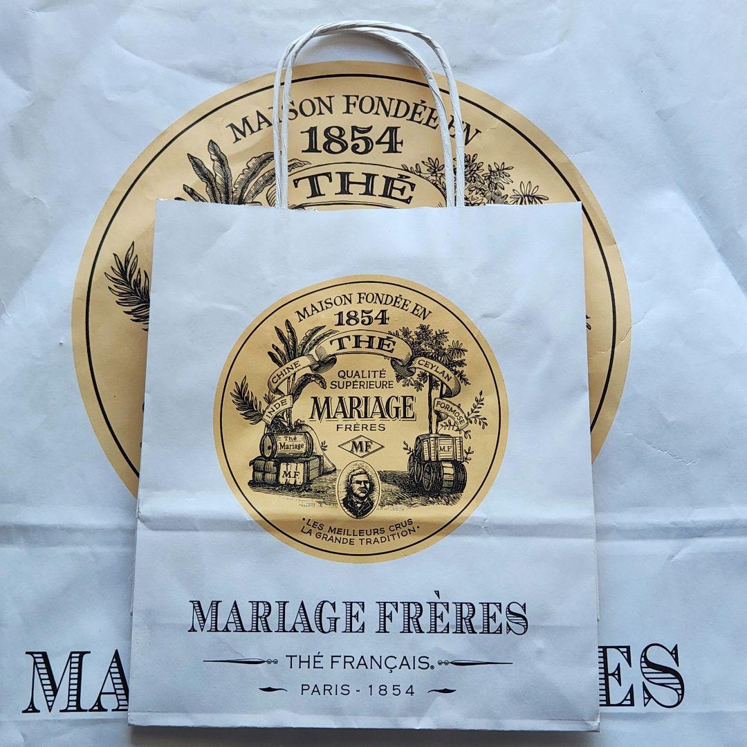マリアージュフレール　特別装丁缶入り　紅茶&ルイボスティー　3種類　紙袋付