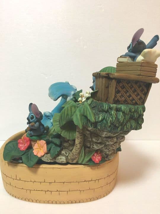 スティッチ ウォーターファウンテン フィギュア ディズニー 置物
