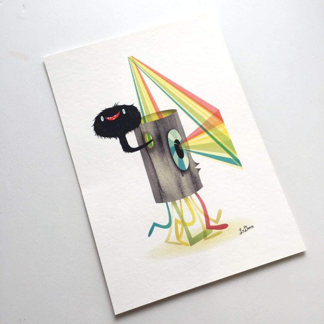 ビンテージ Jesse Ledouxミニポスター 100枚限定 直筆サイン入り