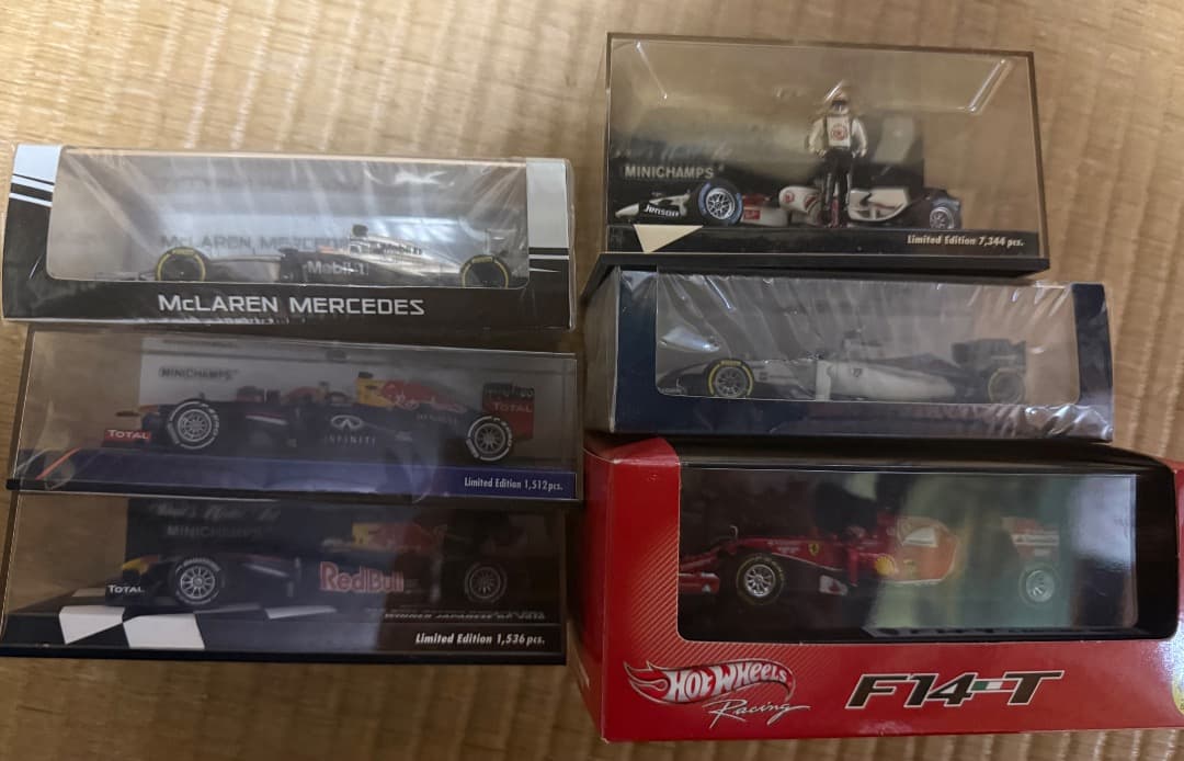 ミニカーセット 6台 McLaren MP4-29 F14-T