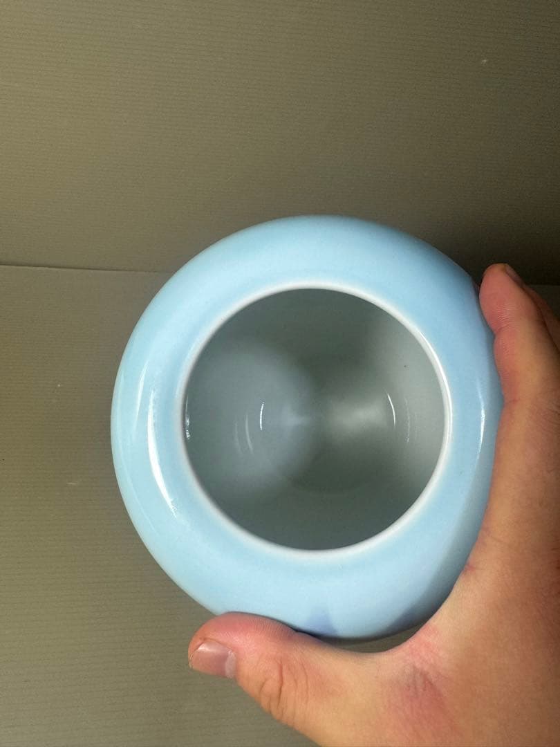 2581 深川製磁　木蓮　花瓶