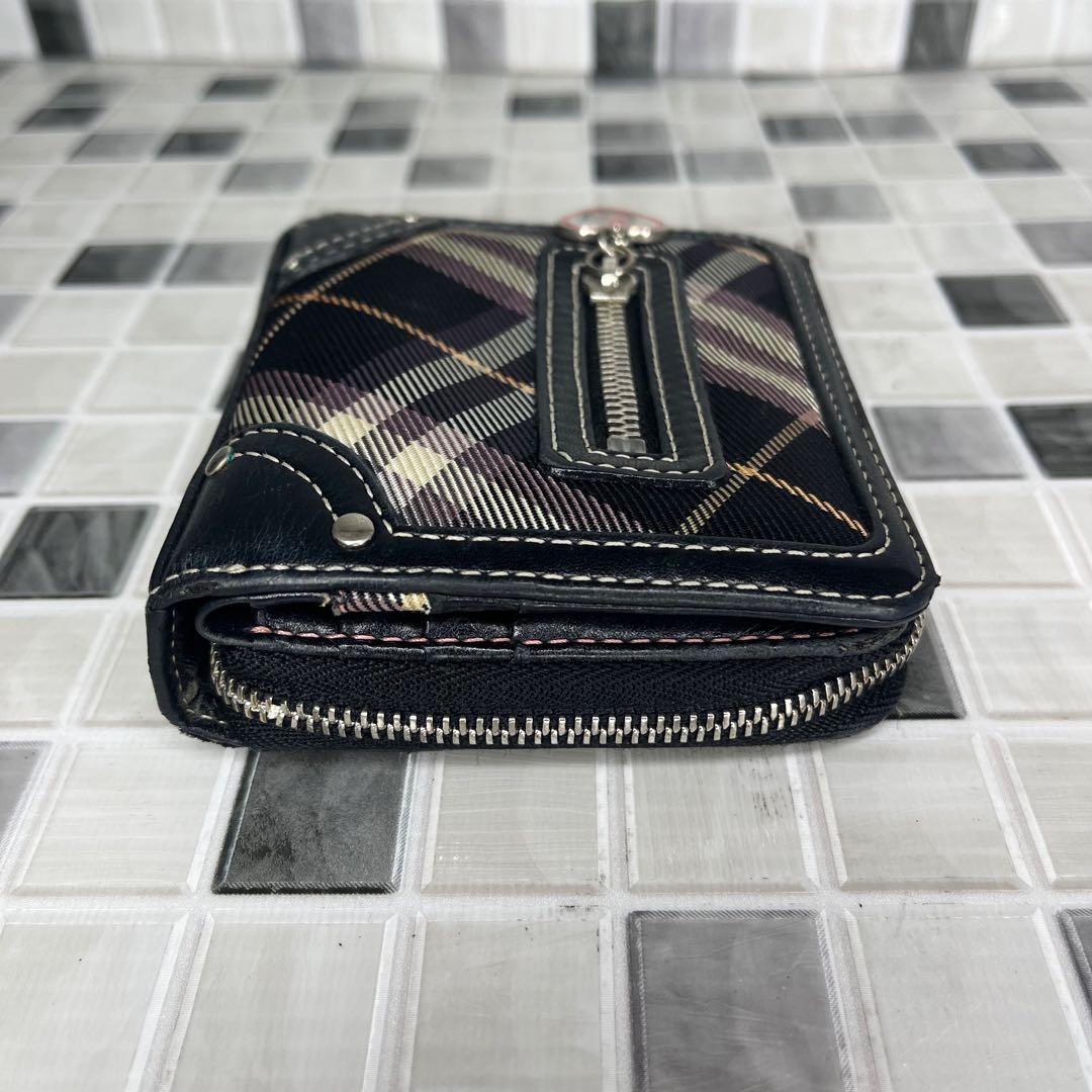 Burberry バーバリーブルーレーベル 二つ折り財布 財布