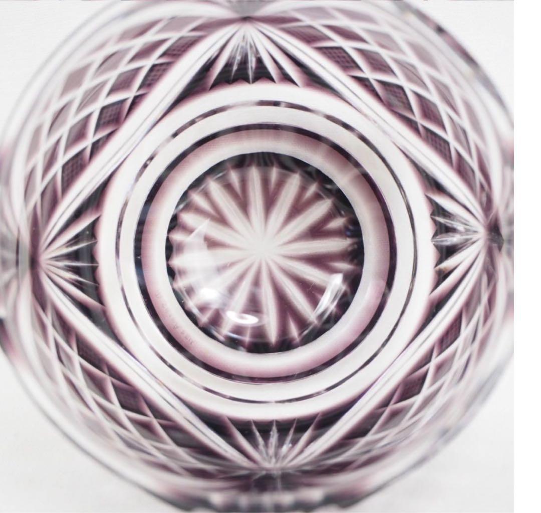 送料無料　復元薩摩切子　尚古集成館監修 島津薩摩切子　ぐい呑み/盃　共箱