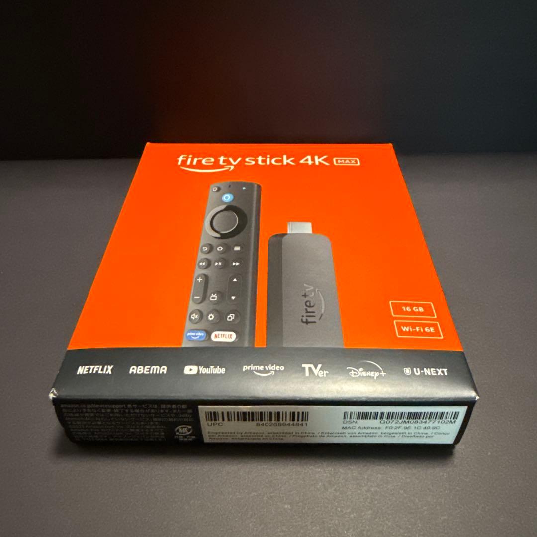 Amazon Fire TV Stick 4K Max 第2世代 新品・未開封
