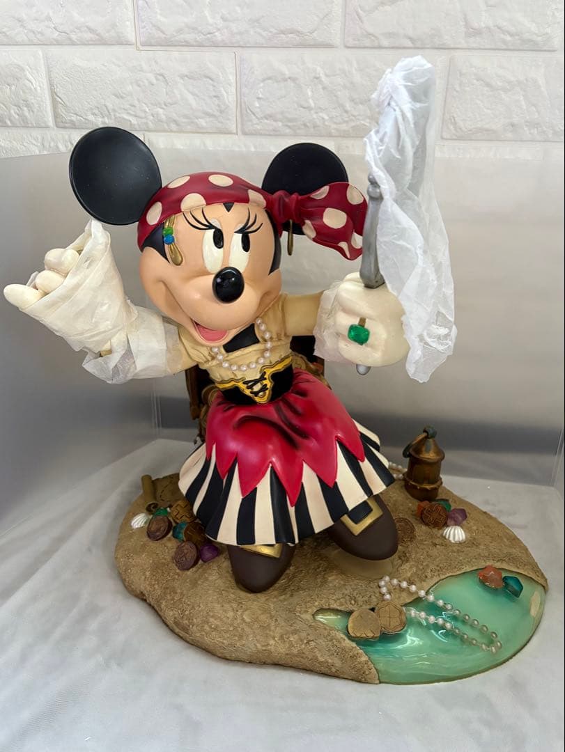 T*Q様 ミニーマウス カリブの海賊 ビッグフィギュア パイレーツオブカリビアン