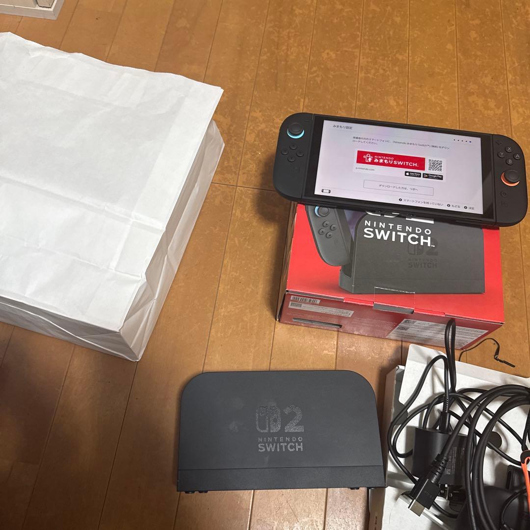 Nintendo Switch 本体 ブラック/オレンジ