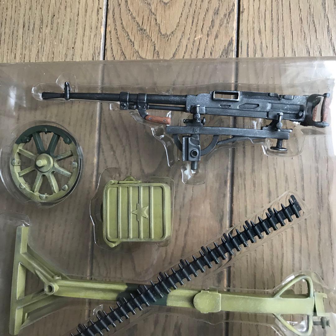 ドラゴン1/6ソビエト陸軍ゴリューノフSG43重機関銃半完成品