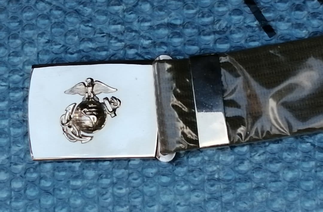 米軍 USMC アメリカ海兵隊 ベルト バックル アメリカ軍 レア 昭和レトロ