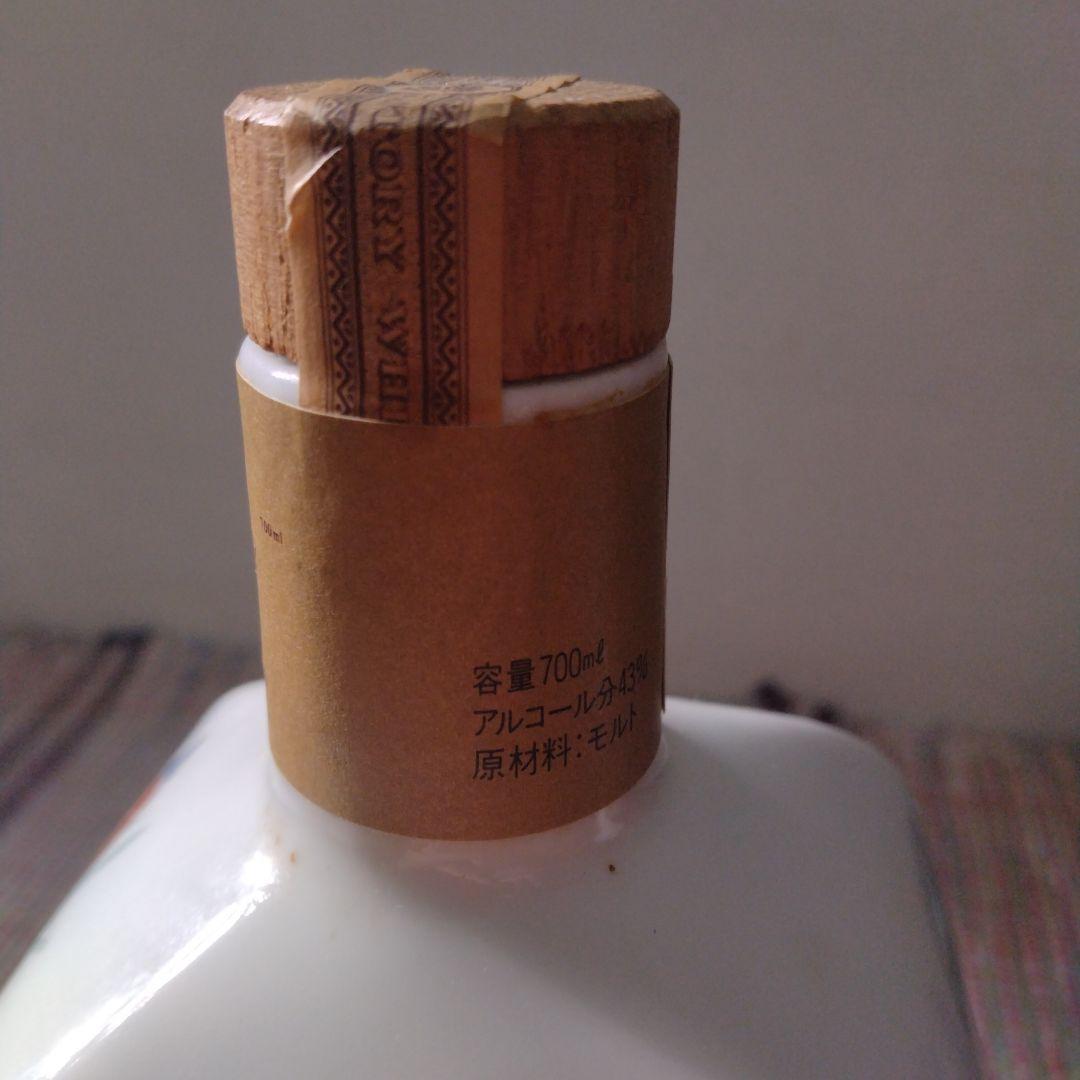 サントリー ウイスキー 山崎ピュアモルト錦菊梅竹文有田焼陶器ボトル