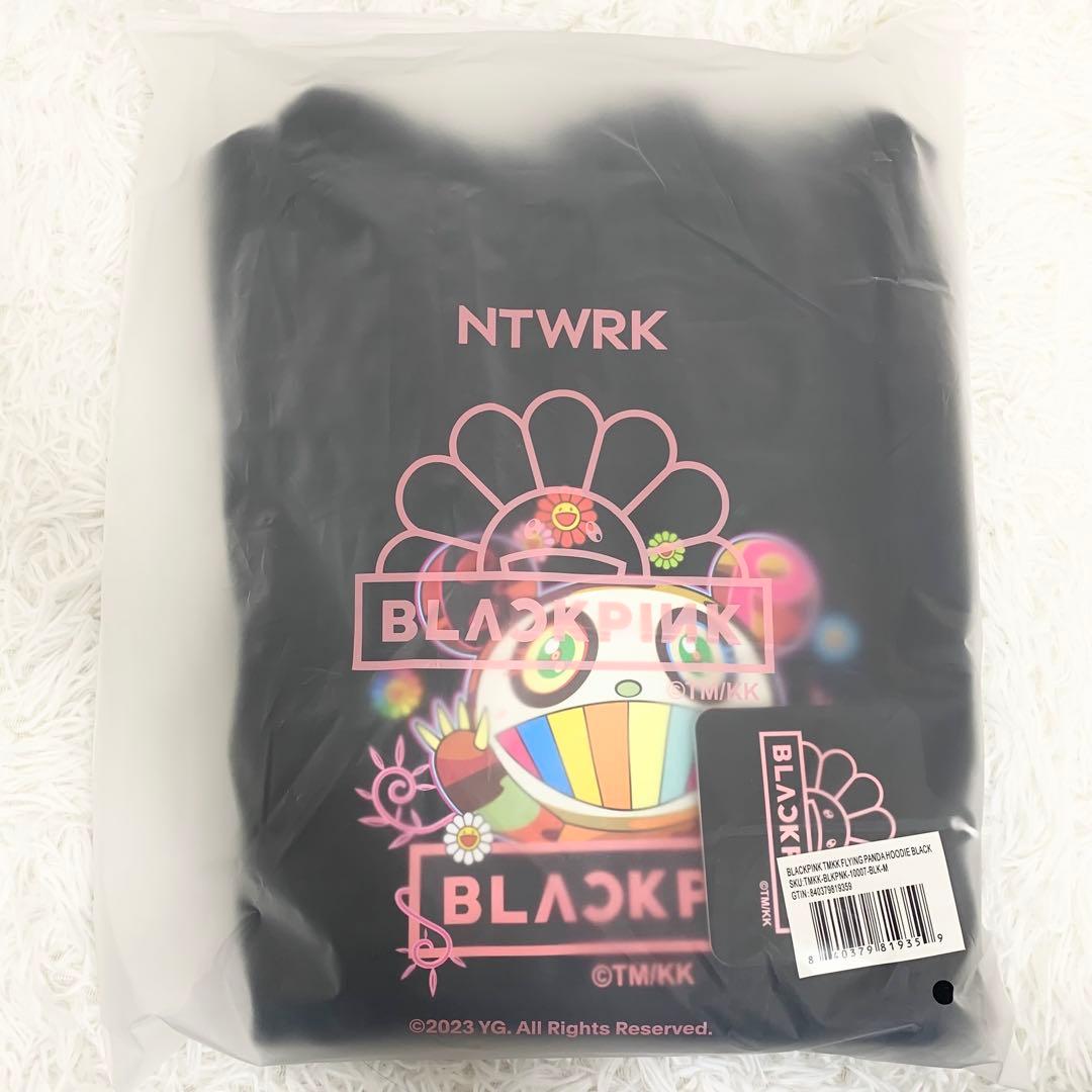 【入手困難】 BLACKPINK × カイカイキキ パーカー L 村上隆 黒