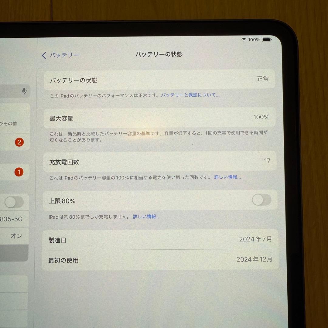 Apple 13インチiPad Pro(M4)Wi-Fi