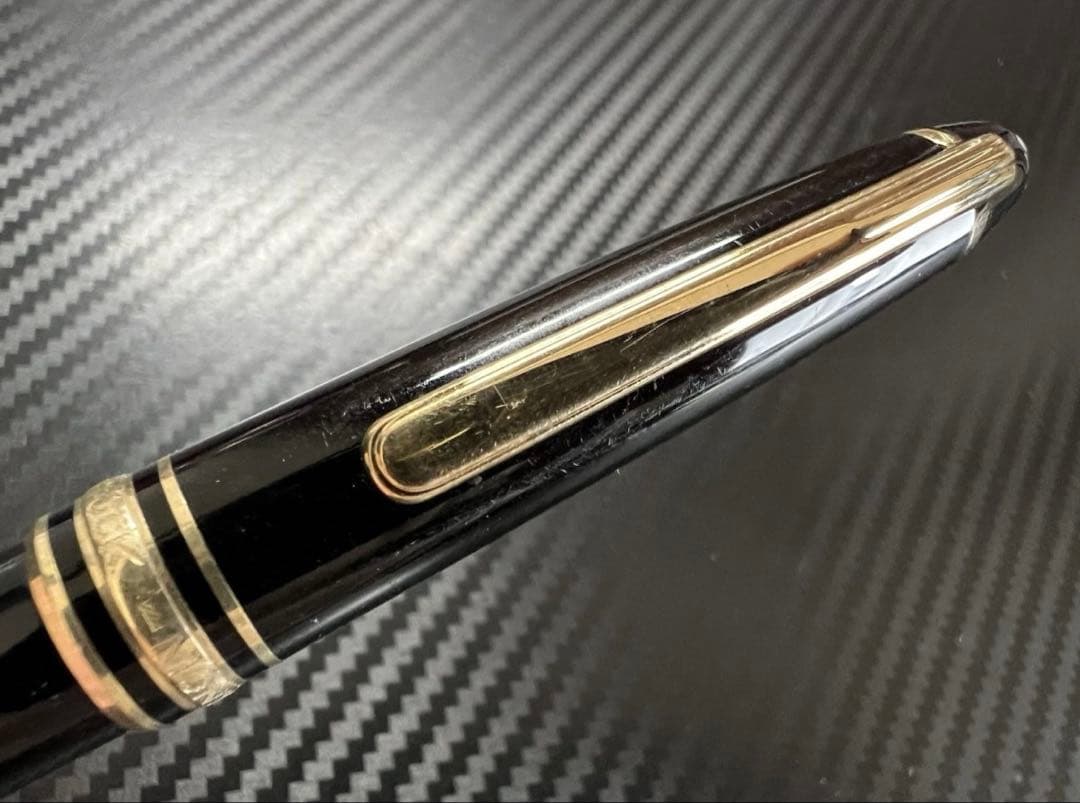 美品 モンブラン マイスターシュテュック 163 ローラーボール ブラック