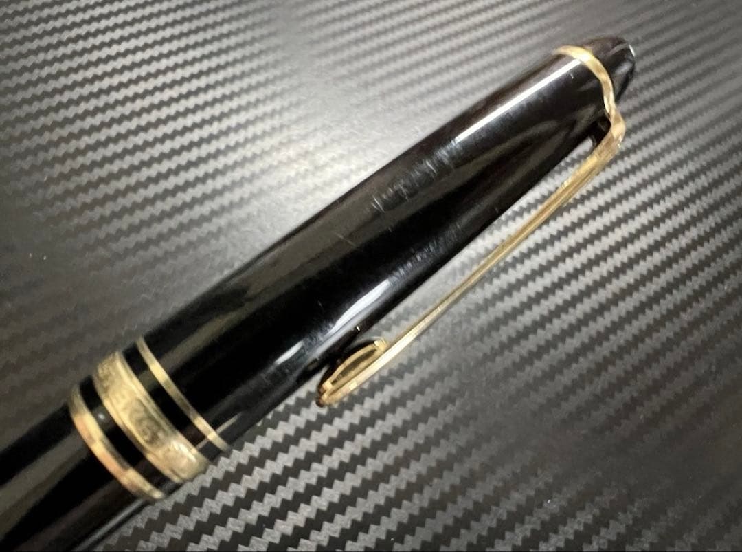 美品 モンブラン マイスターシュテュック 163 ローラーボール ブラック