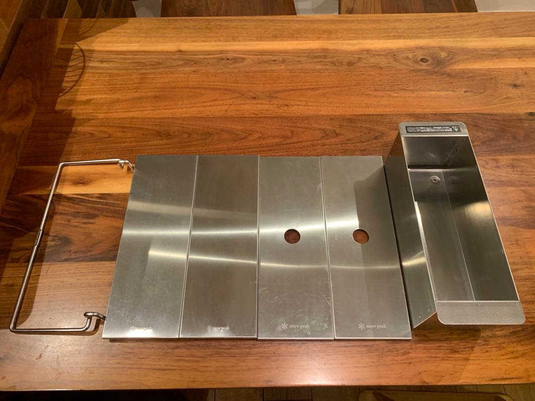 スノーピーク　igt テーブルパーツ　ステンボックス　トレー　ハンガー
