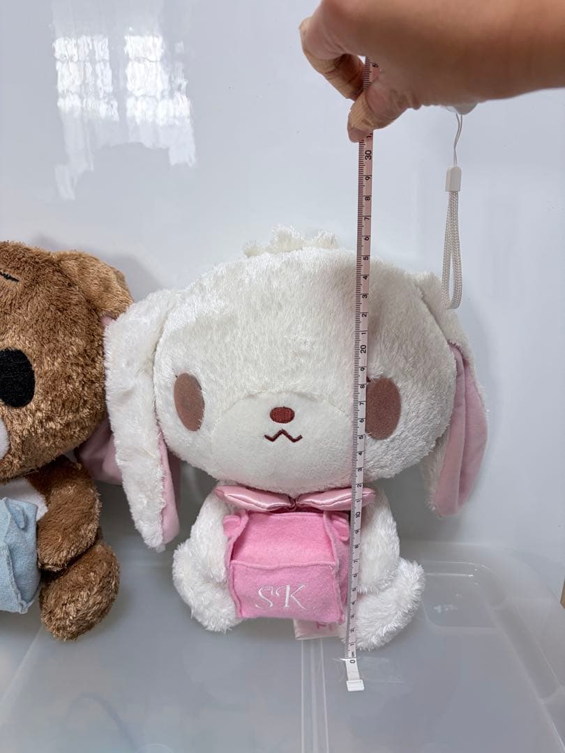 シュガーバニーズ ぬいぐるみ しろうさ くろうさ
